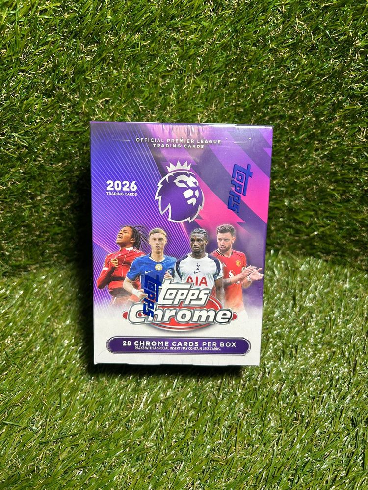 Topps Chrome Premier League Trading Cards 2026